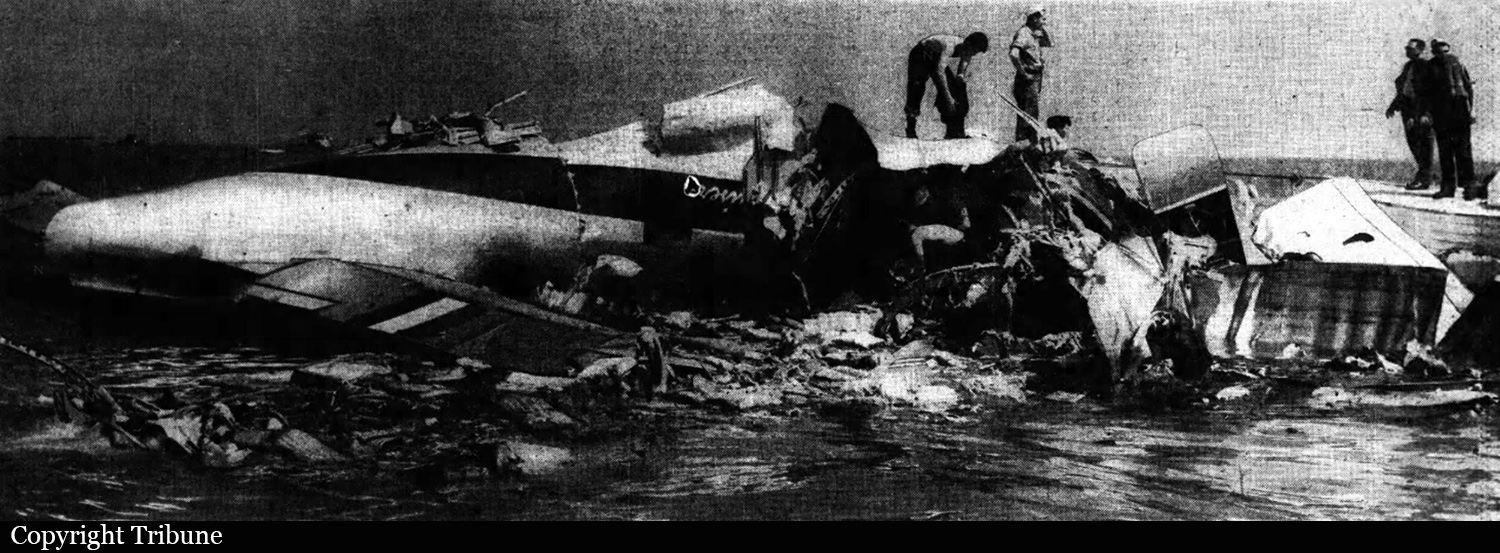 Crash of a Boeing 377 Stratocruiser off Redwood City: 3 killed