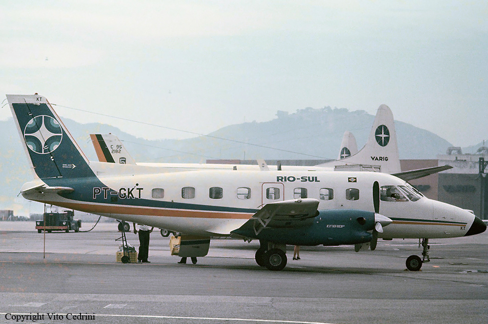 PT-WCM - Private Embraer EMB-110 Bandeirante at Cuiabá - Marechal Rondon, Photo ID 1073177