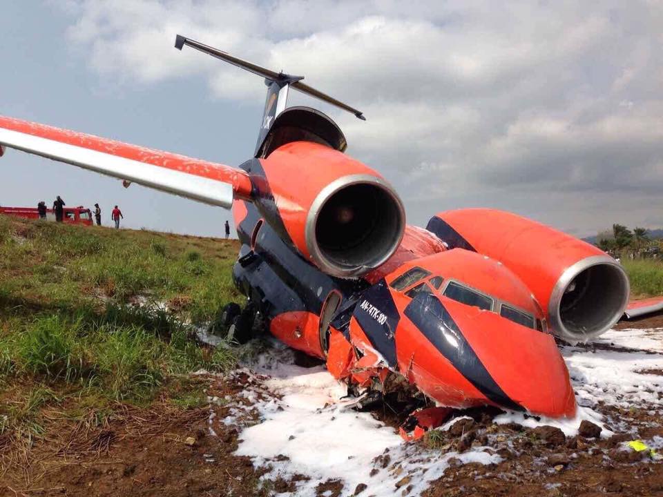 Crash of an Antonov AN-74TK-100 São Tomé | Bureau of Accidents