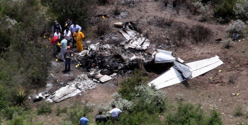 Crash of a Piper PA-31T Cheyenne II near La Fragua Dam: 8 killed 